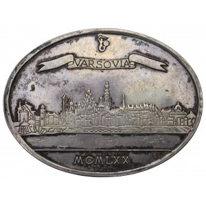 PRL, Medal Klub Numizmatyków Warszawa - srebro