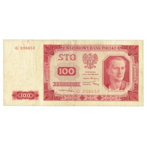 PRL, 100 złotych 1948 G RZADKOŚĆ
