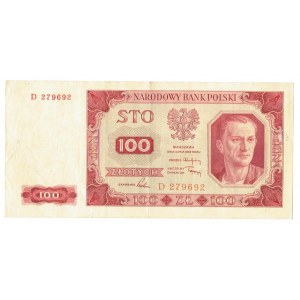 PRL, 100 złotych 1948 D RZADKOŚĆ