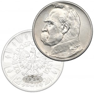 II RP, 2 Zloty 1936 Piłsudski