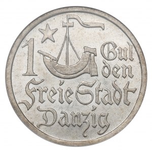 WMG, 1 Gulden 1923 - NGC MS61