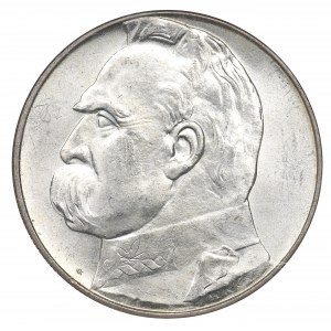 II Republic of Poland, 10 zloty 1939 Pilsudski - NGC MS64