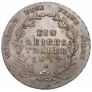 Deutschland, Preußen, Thaler 1814