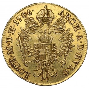 Rakousko, Josef II, Dukát 1786, Vídeň