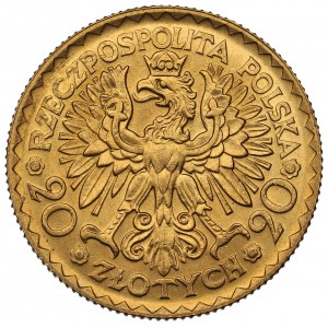 II RP, 20 Zloty 1925, Chrobry