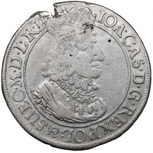 John II Casimir, 1/4 thaler 1651, Danzig