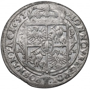 John II Casimir, 18 groschen 1653, Posen
