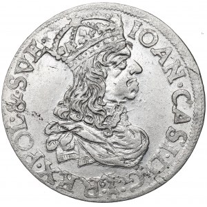 John II Casimir, 6 groschen 1661, Cracow