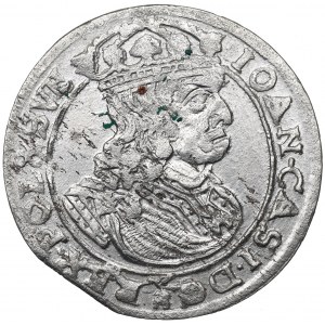 John II Casimir, 6 groschen 1661, Lviv