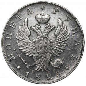 Russia, Alexander I, rouble 1823 ПД