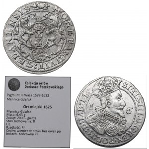 Sigismund III. Vasa, Ort 1625, Danzig - ex Pączkowski