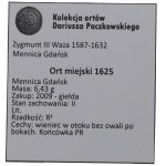 Sigismund III. Vasa, Ort 1625, Danzig - ex Pączkowski