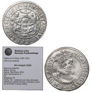 Sigismund III. Vasa, Ort 1616, Danzig - ex Pączkowski