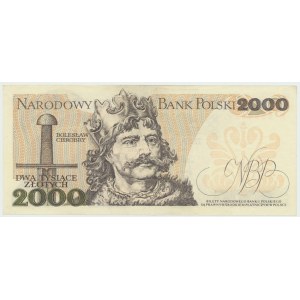 PRL, 2000 złotych 1977 A