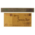 Lodžské geto, 20 mariek 1940 bez vodoznaku - PMG 64EPQ