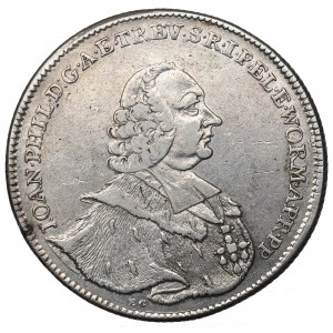 Germany, Archbishopric of Trewir, Thaler 1765