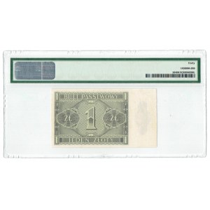 II RP, 1 zl. 1938 Z - PMG 40
