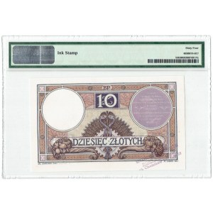 II RP, 10 gold 1919 S. 3 A - PMG 64 RARITY