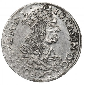 John II Casimir, 3 groschen 1662, Cracow