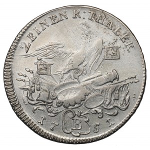 Germany, Preussen, 1/2 thaler 1751, Breslau