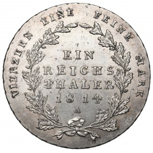 Deutschland, Preußen, Thaler 1814 A