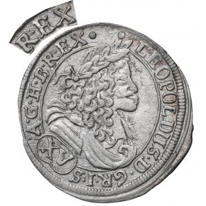 Austria, 15 kreuzer 1685, Mainz
