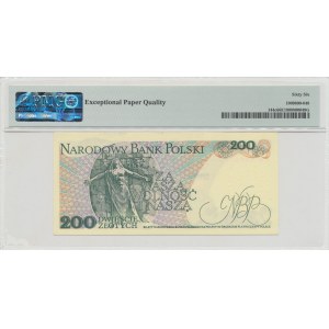 PRL, 200 złotych 1988 EN - PMG 66EPQ
