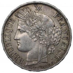 France, 5 francs 1870 A