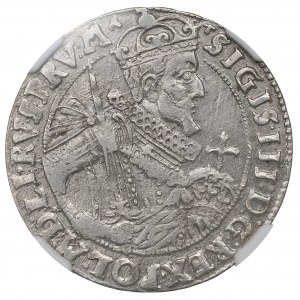 Sigismund III, 18 groschen 1624, Bromberg - NGC AU58