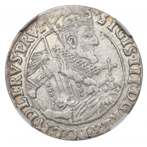 Sigismund III. Vasa, Ort 1623, Bromberg (Bydgoszcz) - ex Pączkowski PRV M NGC AU58