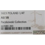 Sigismund III. Vasa, Ort 1623, Bromberg (Bydgoszcz) - ex Pączkowski PRV M NGC AU58