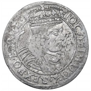 John II Casimir, 6 groschen 1662, Lviv