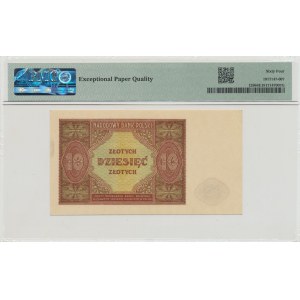 PRL, 10 zloty 1946 - PMG 64EPQ