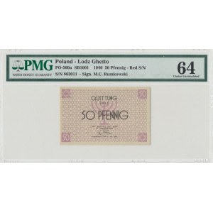 Getto w Łodzi, 50 fenigów 1940 - PMG 64