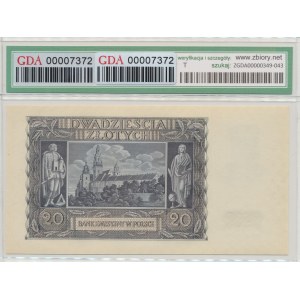 GG, 20 gold 1940 L - GDA 66EPQ