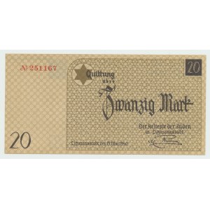 Litzammstadt Getto, 20 mark 1940 - PMG 64