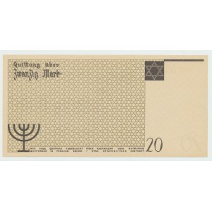 Litzammstadt Getto, 20 mark 1940 - PMG 64