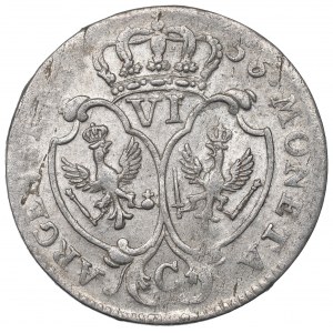 Germany, Preussen, 6 groschen 1756 C