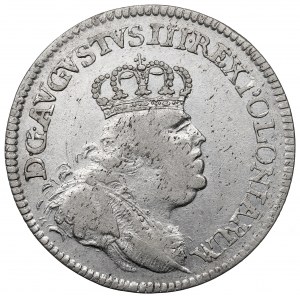 Germany, Saxony, Friedrich August II, 18 groschen 1754