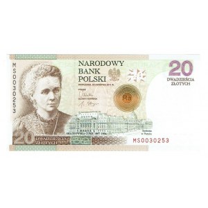 20 złotych 2011, Maria Skłodowska-Curie