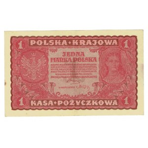 II RP, 1 Polish mark 1919 I SERIES ED