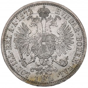 Austria-Hungary, Franz Joseph, 1 florin 1872