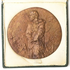 PRL, Medal odsłonięcie pomnika Adama Mickiewicza - Poznań 1960