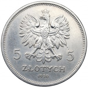 II RP, 5 Zloty 1930 Banner