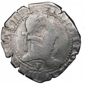 France, Henri III, Franc 1580, Touluse