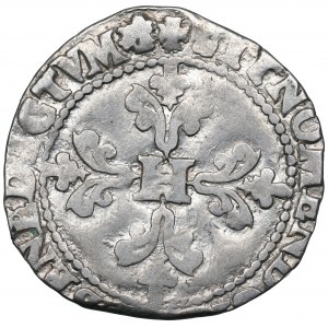France, Henri III, Franc 1580, Touluse