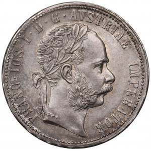 Austria-Hungary, Franz Joseph, 1 florin 1873