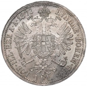 Austria-Hungary, Franz Joseph, 1 florin 1873