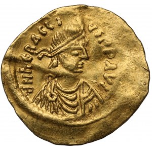 Byzantine coinage, Heraclius, Tremisis, Constantinople