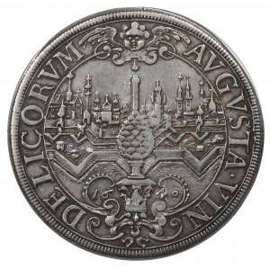 Německo, Thaler 1639/40, Augsburg - NGC AU55